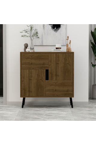 Darien Ç001 Çok Amaçlı Dolap Ceviz