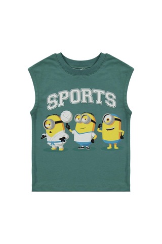 Minions 2-9 Yaş Şortlu Takım - Yeşil Mint