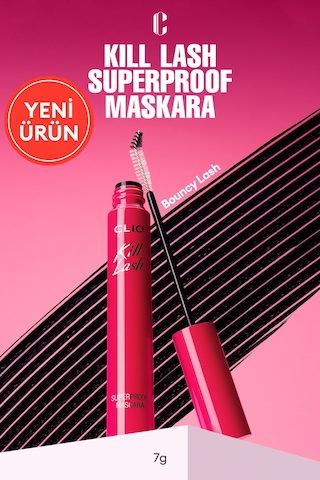 Clıo Kill Lash Superproof Mascara 20 Bouncy Lash