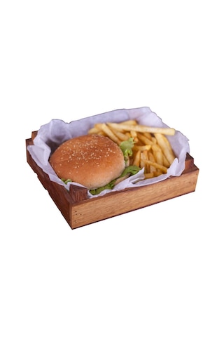 Kapp Hamburger Sunum Kasası - Ireko 14X17 CM