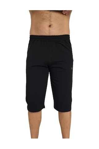 Crozwise Pamuklu Erkek Capri 8042 Siyah