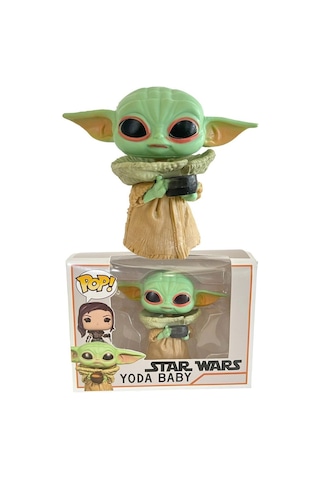 Star Wars The Mandalorian Grogu Baby Yoda Pop Stil 3 Boyutlu Figür