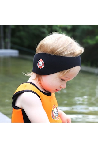 Owli Swimwarm Kulak Koruyucu Bebek Siyah Siyah