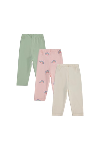 Civil Baby Unicorn Baskılı 3'lü Set 6-18 Ay Tayt Çok Renkli