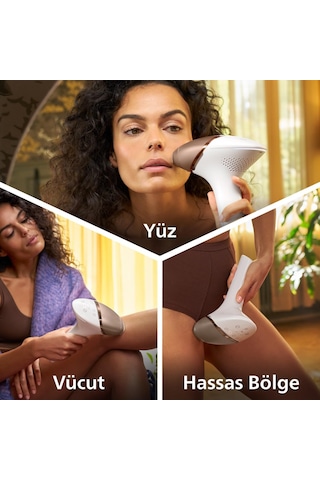 Philips 3ü 1 Arada Profesyonel Bakım Seti Kablosuz Ipl Lazer Epilasyon Cihazı Yanında Yüz Tüy Alma Aleti Ve Tıraş Makinesi Set