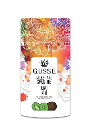 Gusse Kivi Aromalı Milkshake ve Smoothie Tozu Karton 1 KG Gusse Kivi Aromalı Milkshake ve Smoothie Tozu Karton 1 KG