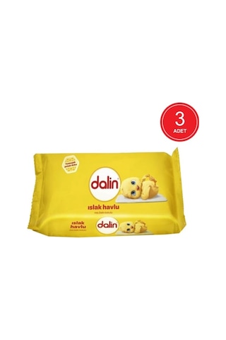 Dalin Avantaj Paket Islak Havlu 3 x 56'lı 168 Yaprak