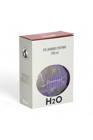 Hediyelik H2o Polikarbon Matara 700 Ml Adet Açık Mavi