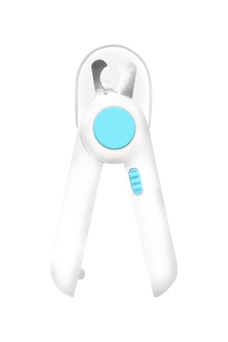 Geekyou Kedi Köpek Led Işıklı Tırnak Kesici, Kan Damarı Gördürücü, Ergonomik Tasarım, Paslanmaz Çelik, Mavi Renk