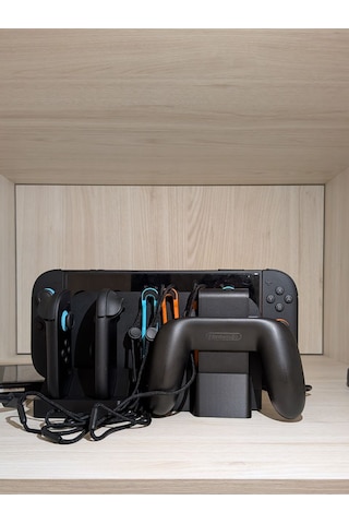 Nintendo Switch 2 Uyumlu Çoklu Oyun Kolu Ve Aksesuar Standı Masaüstü Düzenleyici