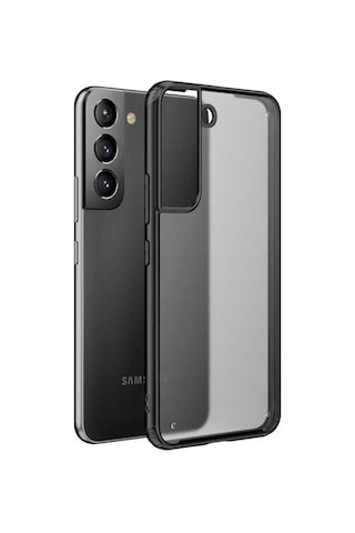 Galaxy S22 Plus Kılıf Zore Volks Kapak Siyah