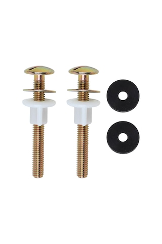 Evrensel Tuvalet Kapağı Vidaları 2'li Paket - Kasap Sabitleme B Diğer