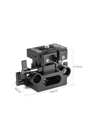 Smallrig Dbc2272b Evrensel 15mm Ray Taban Plakası