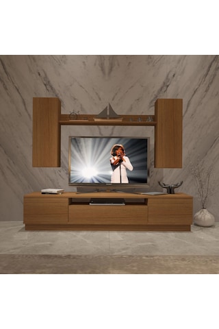 Decoraktiv Trendstyle 5ds Mdf Tv Ünitesi Tv Sehpası Ceviz