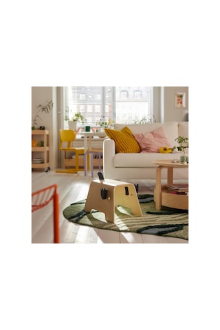 Çocuk Taburesi , Huş-siyah, 29x44 Cm