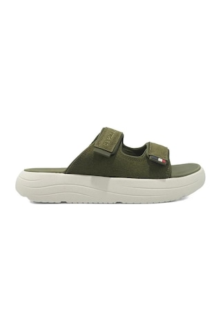U.S. Polo Assn. U.s.polo Assn.sun 6fx Haki Cırtlı Comfort Casual Spor Plaj Terliği