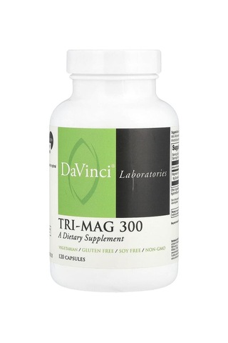 Davinci Laboratories, Tri-mag 300, 120 Capsules 75 Mg Per Capsule