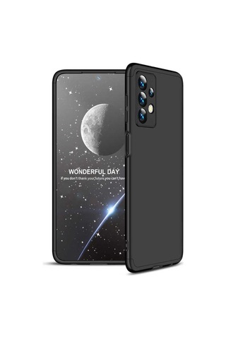 Samsung Uyumlu Galaxy A13 4g Kılıf Zore Ays Kapak Siyah