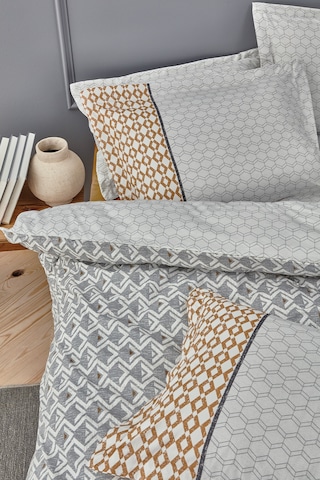 Yataş Bedding Taren Ranforce Çift Kişilik Nevresim Seti - Gri
