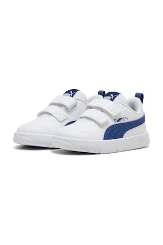 Puma Courtflex V3 V Inf 310252-08 Ortopedik Bebek Çocuk Spor Ayakkabı Mavi