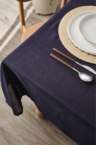 Karaca Christina Masa Örtüsü 140 X 200 Cm Mavi Mavi