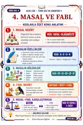 9. Sınıf Açık Lise Seti 1. Ve 2. Dönem Zorunlu Dersler 3 Kitap