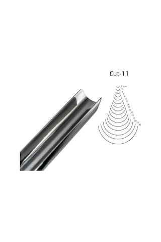 Kırschen Two Cherries Düz Tip Geniş Oluklu Iskarpela 14 Mm Cut11 3111014