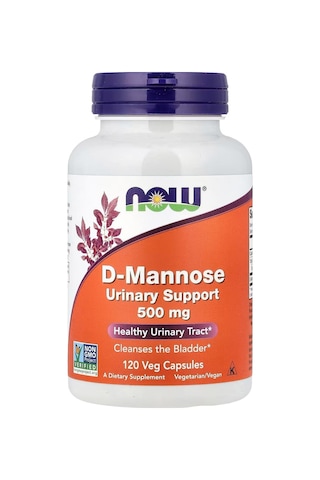 D-mannose Urinary Support 500 Mg 120 Kapsül