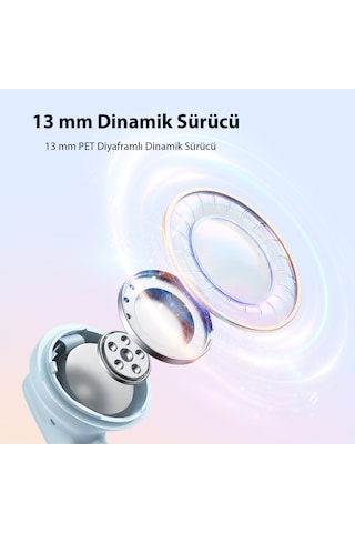 Qcy T13 Pro Bluetooth 6.0 Kulak İçi Kulaklık