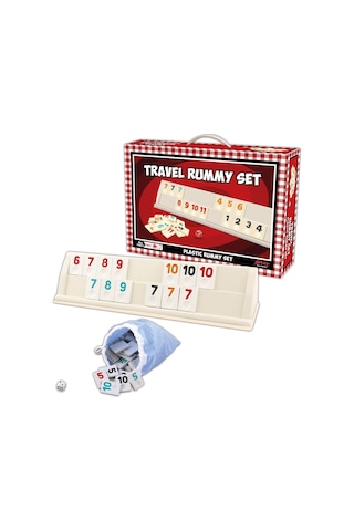 Star Travel Rummy Plastik Okey Takımı