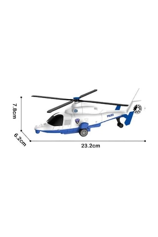 Cıty Car Helıkopter Ve Kurtarma Aracı 3 Lü Set