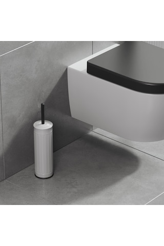 Aqua Bagno Midas Klozet Ve Tuvalet Fırçası , Beyaz 35.22.55.01.04 Beyaz