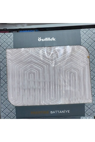 Özdilek Prestige Çift Kişilik Battaniye 220x240 Kristal Gri Yeni Gri