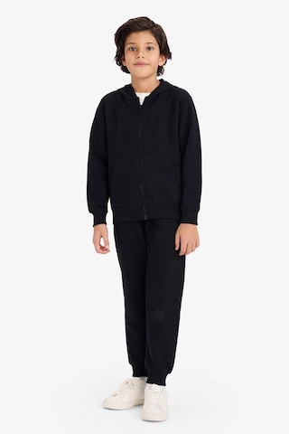 Defacto Erkek Çocuk Beli Paçası Lastikli Basic Düz Pike Eşofman Altı B5755a826spbk27 Siyah-bk27