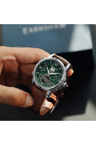 Earnshaw Es-8177-02 Erkek Kol Saati Metalik Gri