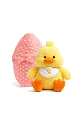 Pembe Ve Sarı Yumurta Karton Oyuncak Kendinden Kuluçka Yumurtalarında 6 Mini Figürlü 11 Aksesuar Kız Ve Erkek Çoc Genel