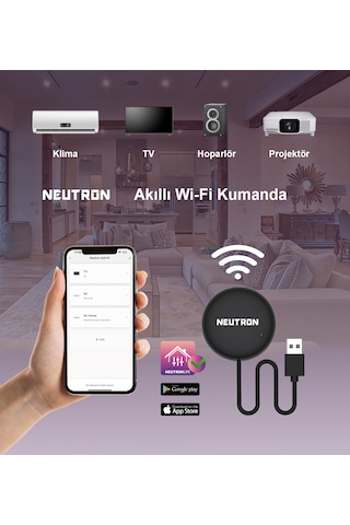 Neutron Ntl-ır-02s Akıllı Wi-fi Kumanda