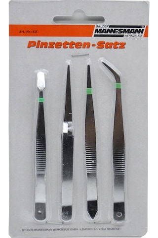 Mannesmann 615 Cımbız Seti 4 Parça