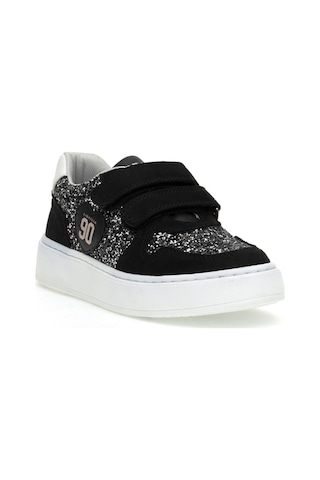 U.S. Polo Assn. Kız Çocuk Siyah Simli Sneaker Ayakkabı 50315552-VR046