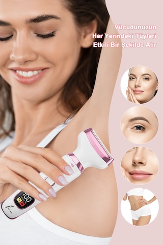 Veryfit Rf-3028a Epilatör 5 İn 1 Arada Epilasyon Cihazı - Şarjlı
