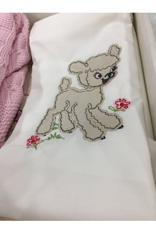 Gelin Home Kuzu Desen Triko Battaniyeli Bebek Nevresim Takımı