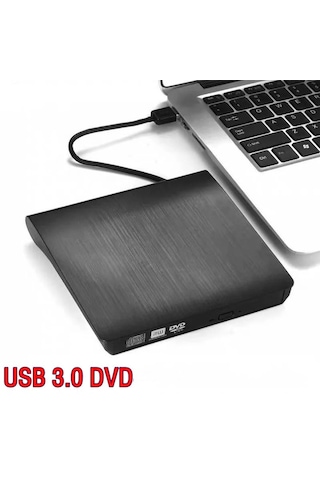 Monozone Usb 3.0 Harici Dvdrw Slim External Cd Dvd Yazıcı Okuyucu