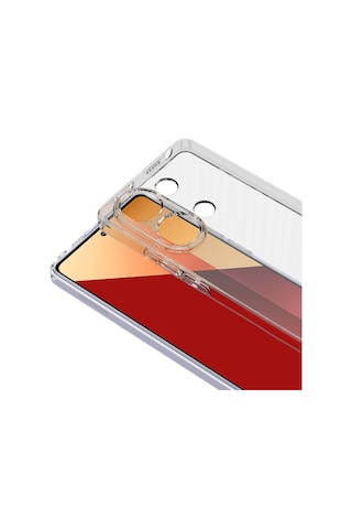 Zore Redmi Note 13 Pro 4g Kılıf Msra Süper Silikon Kapak - Renksiz Renksiz