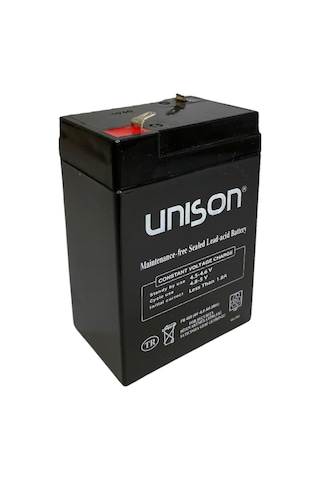 4V 6 Amper Unıson Kuru Akü N11.195