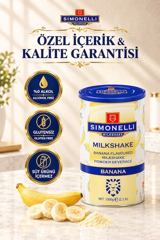 Simonelli Muzlu Milkshake 1 KG