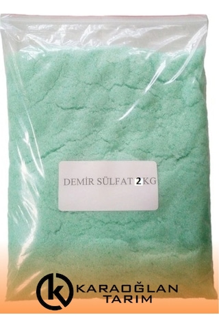 Demir Sülfat (Kara Boya ) %100 Saf Katkısız Gübre 2 KG