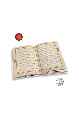 Bilgisayar Hatlı Tecvidli Kur'an-ı Kerim Orta Boy, Renkli Bas...