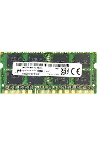 Yaozixa Dizüstü Bilgisayar Belleği 8gb Ddr3l 1600mhz 1.35v So-dımm Pc3l-12800s 204 Pin Yeni Ddr3 Uyumlu