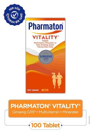 Pharmaton Vitality 100 Tablet