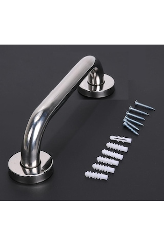 25 Cm. Paslanmaz Tutunma Barı, Tutamağı Wc, Banyo, Duş, Klozet, Küvet Yanı Kullanım İçin . - Tutamak 25cm krom